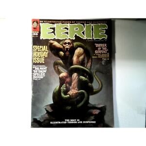 Eerie No. 38 Feb 1972 Warren Magazine Horror & Suspense Vampirella Ad Monster
